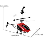 Inductive bidirectional helicopter charging remote control small aircraft indoor hovering anti-fall illuminated electric toy