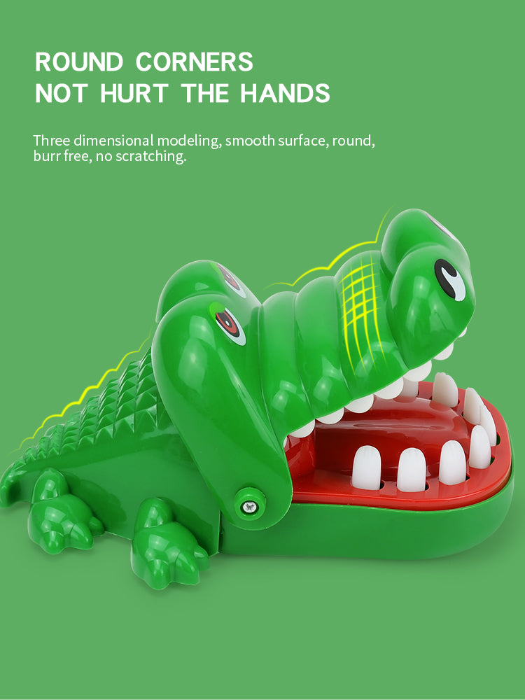 Crocodile Teeth Finger Biting Game Hand Funny Toys for Children and Adult Stress Relief Prank Toys