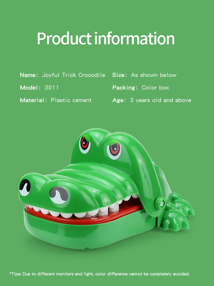 Crocodile Teeth Finger Biting Game Hand Funny Toys for Children and Adult Stress Relief Prank Toys