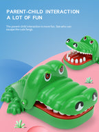 Crocodile Teeth Finger Biting Game Hand Funny Toys for Children and Adult Stress Relief Prank Toys