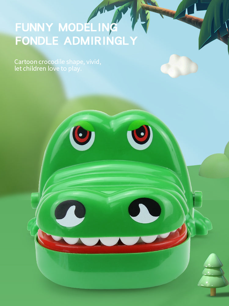 Crocodile Teeth Finger Biting Game Hand Funny Toys for Children and Adult Stress Relief Prank Toys