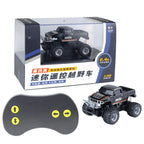 Mini RC Car Remote Control Truck Off-road Truck Electronic Vehicle USB Charge Electronic Sports Car Model Toy Boys Kids Gift