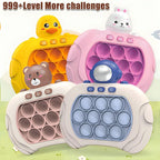 2025 New Quick-Push Game Pop Fidget Bubble Popper: Lightweight, Professional, Stress-Relief Toy for Adults & Kids.