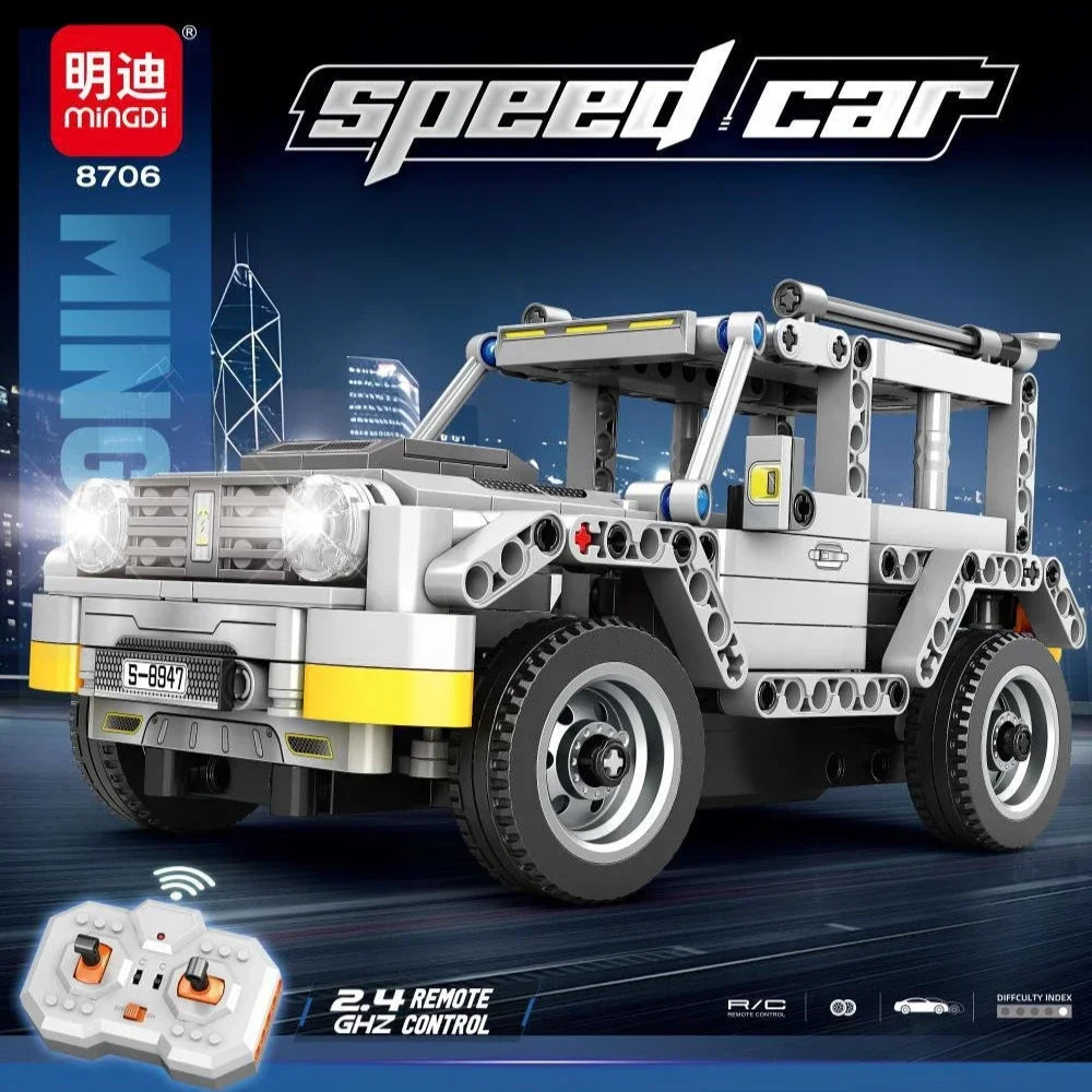 Technical Racing Sport Car Model Building Blocks technic 1:24 DIY Technic Supercar with Remote Control Brick Toys Kid Adult Gift