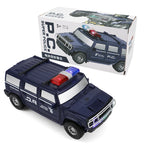 New One-key Deformation Car Toys Automatic Transform Robot Plastic Model Car Funny Diecasts Toy Boys Amazing Gifts Kid Toy