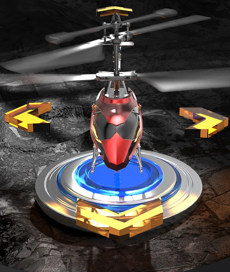 3.5-Way Remote-Controlled Helicopter Usb Charging, Shock Resistant And Anti-Collision Remote-Controlled Airplane Boy Toy Gift