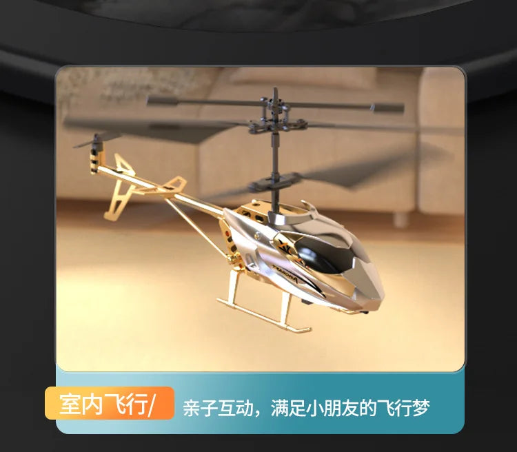 3.5-Way Remote-Controlled Helicopter Usb Charging, Shock Resistant And Anti-Collision Remote-Controlled Airplane Boy Toy Gift