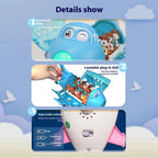 360 Degree Rotating Electric Airplane Model Toy with Bump and Go Action, Music & Lights Educational Toys for Kids Birthday Gifts