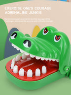 Crocodile Teeth Finger Biting Game Hand Funny Toys for Children and Adult Stress Relief Prank Toys