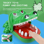 Crocodile Teeth Finger Biting Game Hand Funny Toys for Children and Adult Stress Relief Prank Toys
