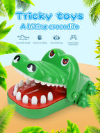 Crocodile Teeth Finger Biting Game Hand Funny Toys for Children and Adult Stress Relief Prank Toys