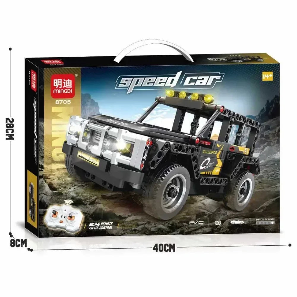 Technical Racing Sport Car Model Building Blocks technic 1:24 DIY Technic Supercar with Remote Control Brick Toys Kid Adult Gift