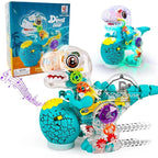 Transparent Toy Car for kids Electronic Light Sound Music Electric Gear Dinosaur Toys for Toddlers Boys Educational Crawling Toy