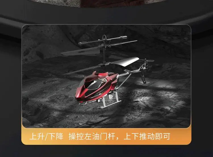 3.5-Way Remote-Controlled Helicopter Usb Charging, Shock Resistant And Anti-Collision Remote-Controlled Airplane Boy Toy Gift