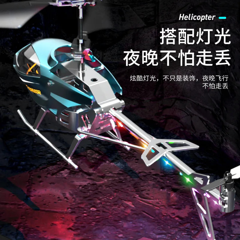 3.5-Way Remote-Controlled Helicopter Usb Charging, Shock Resistant And Anti-Collision Remote-Controlled Airplane Boy Toy Gift