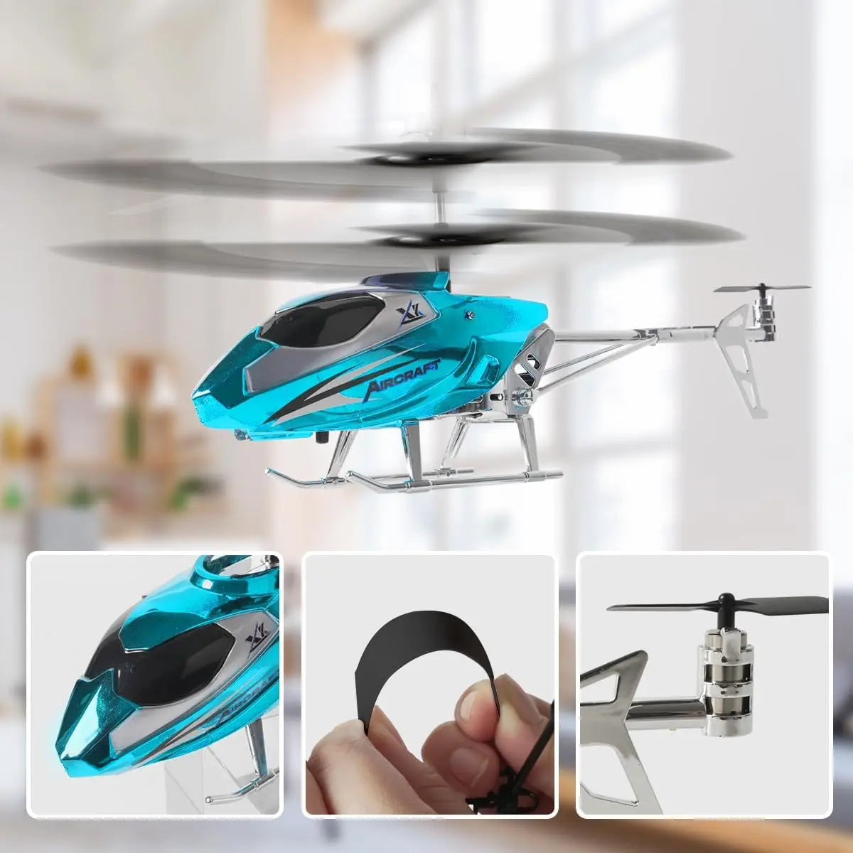 3.5-Way Remote-Controlled Helicopter Usb Charging, Shock Resistant And Anti-Collision Remote-Controlled Airplane Boy Toy Gift