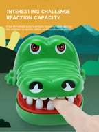 Crocodile Teeth Finger Biting Game Hand Funny Toys for Children and Adult Stress Relief Prank Toys