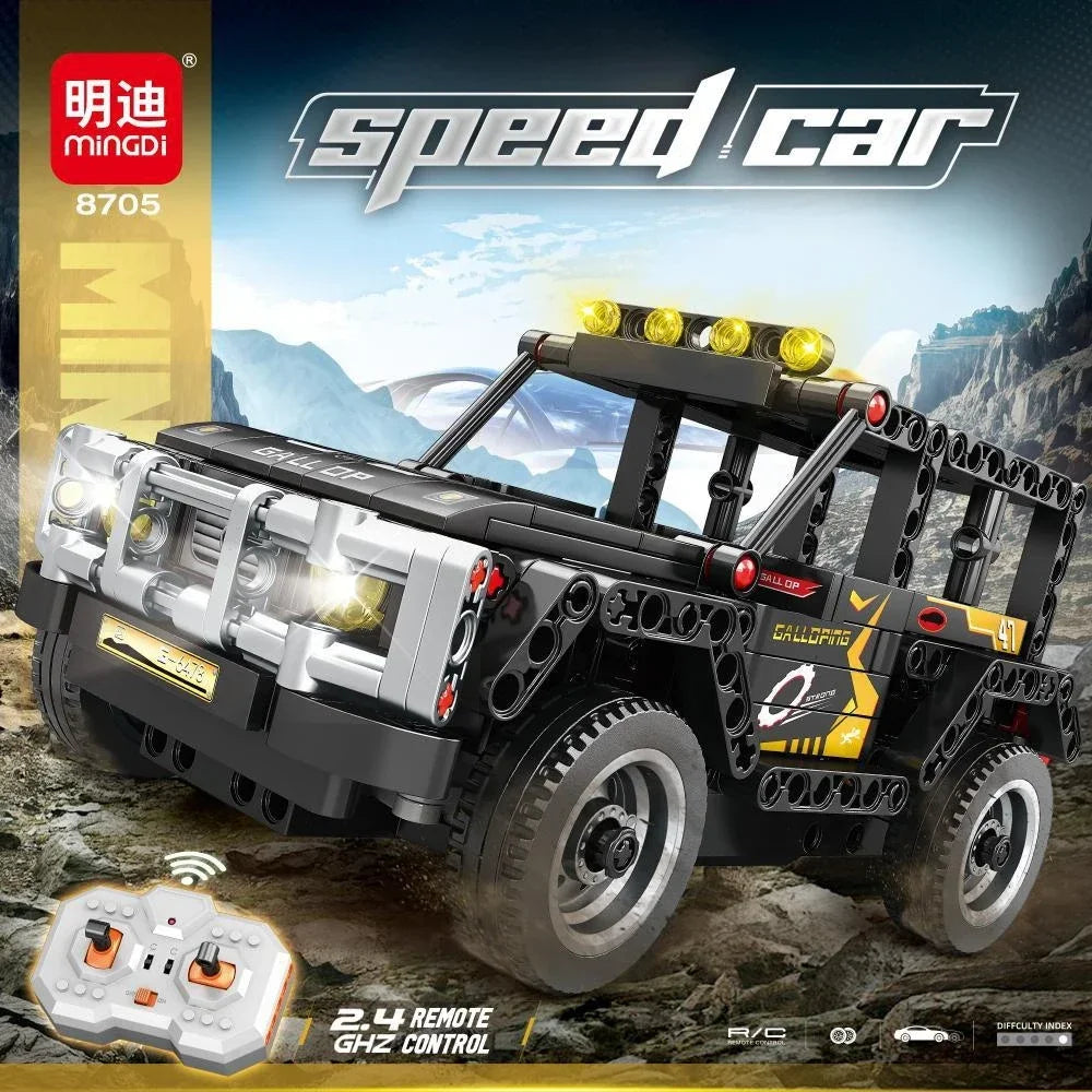 Technical Racing Sport Car Model Building Blocks technic 1:24 DIY Technic Supercar with Remote Control Brick Toys Kid Adult Gift