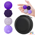 New Product Fidget Toys Sensory Magnetic Ball Stress Relief Toy Soft Silicone Texture Anxiety Ball