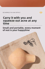 Decompression Artifact Strawberry Nose Clip Acne Simulation Extrusion Acne Decompression Toy Blackhead Cleaning Model Small Toy Model