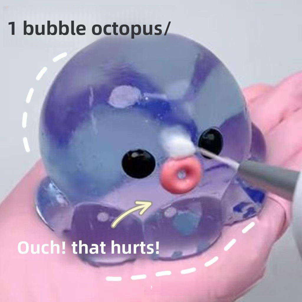 Crystal Ball DIY Bubble Making Squeeze Toy TikTok Same Style Stress Relief Vent Toy Slow Rebound Squeeze Fun