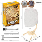 New Mermaid Tail Archaeological Dig Blind Box - Kids DIY Mini Colorful Dinosaur Gem Treasure Hunt Toy