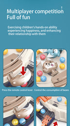 Greedy Hungry Wolf Pac-Man Game Console Children's Educational Competitive Parent-Child Leisure Multiplayer Battle Board Game Toy Cross-Border