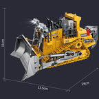 2.4G Alloy Remote Control Excavator Dump Truck Bulldozer Engineering Vehicle Toy Bilingual