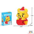 Compatible with LEGO Micro Particles Cartoon Doll Building Blocks Star Dew Puzzle Assembly Toys Cross-Border Stall Wholesale Gifts