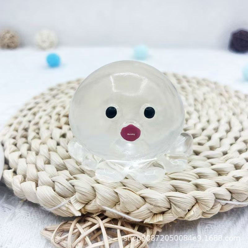 Crystal Ball DIY Bubble Making Squeeze Toy TikTok Same Style Stress Relief Vent Toy Slow Rebound Squeeze Fun