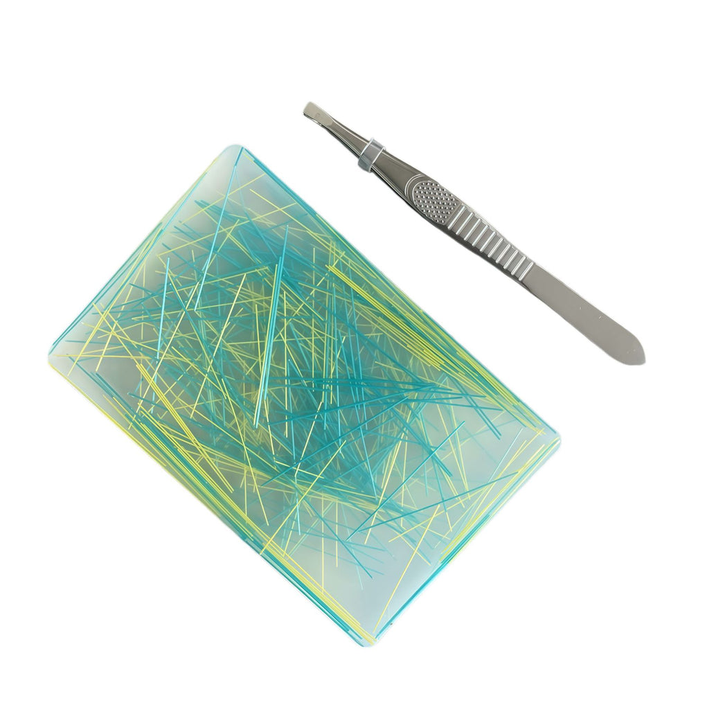 Rectangular Peeling Toy Silk Thread Fidget Toys Silicone Toy Sensory Stress Relief Toy