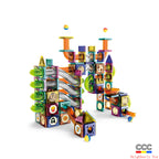 Slide Track Ball Magnetic Tiles Building Blocks Cross-Border Amazon Intelligence Assembly Boys' Toy Gift