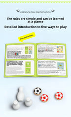 Two-Player Battle Bounce Chess Flying Chess Multi-Functional Desktop Game Children's Parent-Child Interactive Educational Board Game Toy