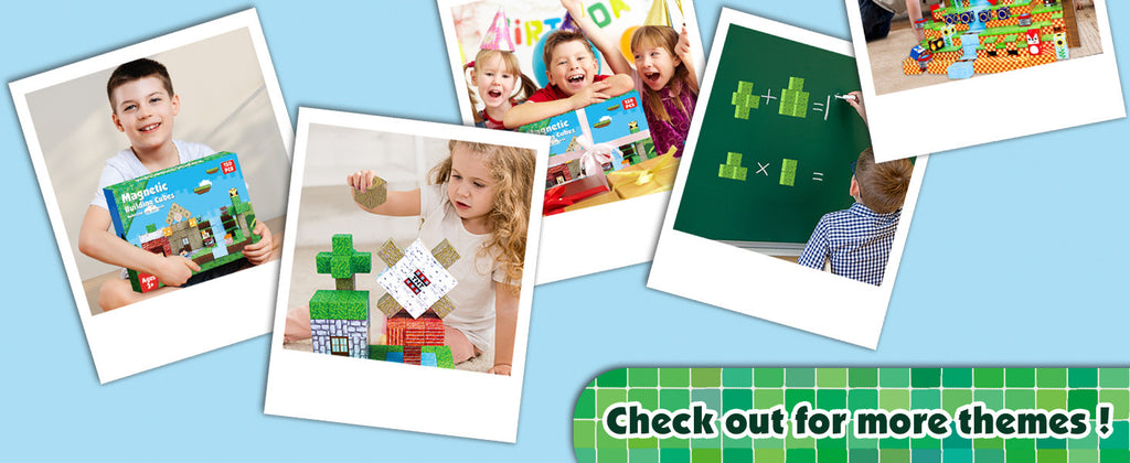 Magnetic Cubes Obsidian Phantom Gate Magnetic Blocks Magnetic Pieces Children DIY