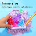 Mermaid Tail Planet Wand Archaeological Dig Blind Box - Girls DIY Space Craft Kids Toy