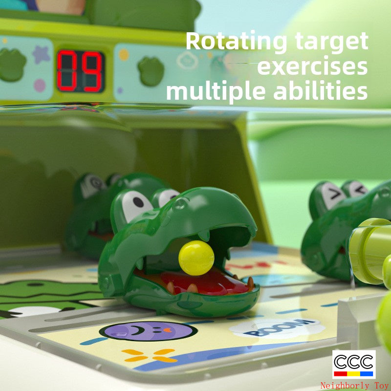 Marbles Shooting Game Machine Breakthrough Shooting Score Shooting Early Education Educational Children's Toys 4-6 Years Old Parent-Child Interaction