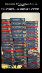 High Quality Galison Christmas Night 500 Piece Winter Lights Puzzle Adult Stress Relief Puzzle Christmas Gift