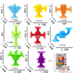 Cross-Border Hot Selling Luscious Suctions Sticky Music Children's Educational Sucker Soft Building Blocks Variety Assembling Science and Education Kindergarten Teaching Aids