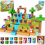 Cross-Border Amazon Hot Item Magnetic Building Magnetic Blocks Educational 3D Magnetic Pieces DIY Toys for Children