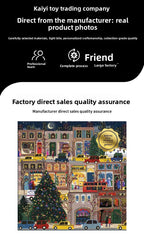 High Quality Galison Christmas Night 500 Piece Winter Lights Puzzle Adult Stress Relief Puzzle Christmas Gift