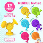 Cross-Border Hot Selling Luscious Suctions Sticky Music Children's Educational Sucker Soft Building Blocks Variety Assembling Science and Education Kindergarten Teaching Aids
