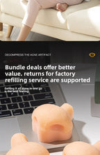 Decompression Artifact Strawberry Nose Clip Acne Simulation Extrusion Acne Decompression Toy Blackhead Cleaning Model Small Toy Model