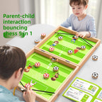 Two-Player Battle Bounce Chess Flying Chess Multi-Functional Desktop Game Children's Parent-Child Interactive Educational Board Game Toy