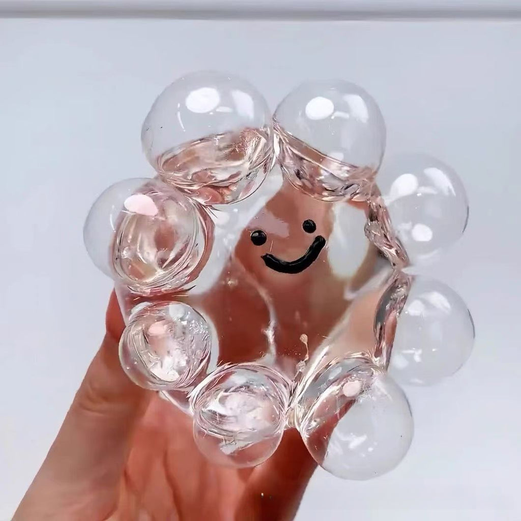 Crystal Ball DIY Bubble Making Squeeze Toy TikTok Same Style Stress Relief Vent Toy Slow Rebound Squeeze Fun