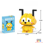 Compatible with LEGO Micro Particles Cartoon Doll Building Blocks Star Dew Puzzle Assembly Toys Cross-Border Stall Wholesale Gifts