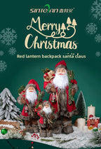 Cross-Border Christmas Santa Claus Figurine Christmas Decorations Christmas Doll Figurine Small Gift