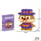 Compatible with LEGO Micro Particles Cartoon Doll Building Blocks Star Dew Puzzle Assembly Toys Cross-Border Stall Wholesale Gifts