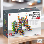 Slide Track Ball Magnetic Tiles Building Blocks Cross-Border Amazon Intelligence Assembly Boys' Toy Gift