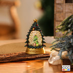 Christmas Decoration Wind Lamp Crystal Lamp Santa Claus Christmas Party Decoration Christmas Ornaments Christmas Gifts