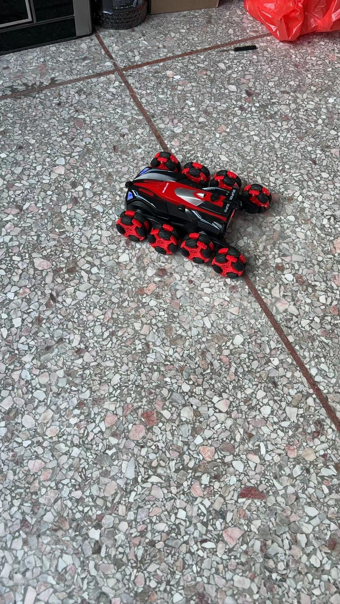 Cross-Border Double-Sided Stunt Car High-Speed 360-Degree Rotating Tumbling Car with Lights Children's Remote Control Car Toy Manufacturer